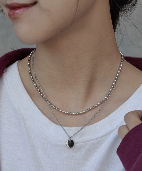 ROOP TOKYO ネックレス Metal Design Necklace / メタルデザイン