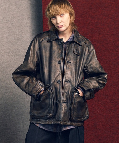 MAISON SPECIAL ブルゾン アウター 「UNISEX」Sheep Leather