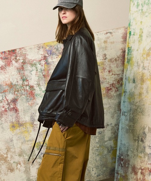 MAISON SPECIAL ブルゾン アウター 「UNISEX」Sheep Leather
