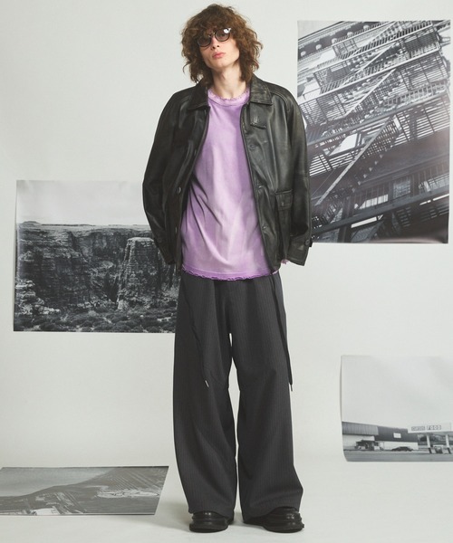 MAISON SPECIAL（メゾンスペシャル） 革ジャン ライダース 「UNISEX