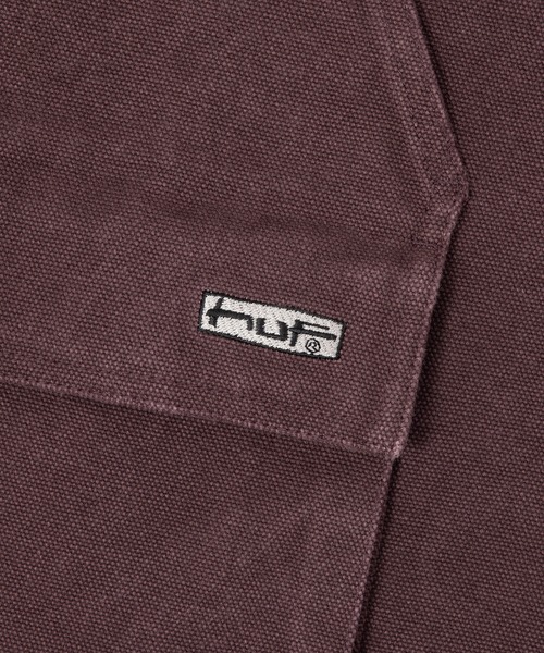 HUF（ハフ） ブルゾン アウター STRETCH LOGO CANVAS WORK JACKET