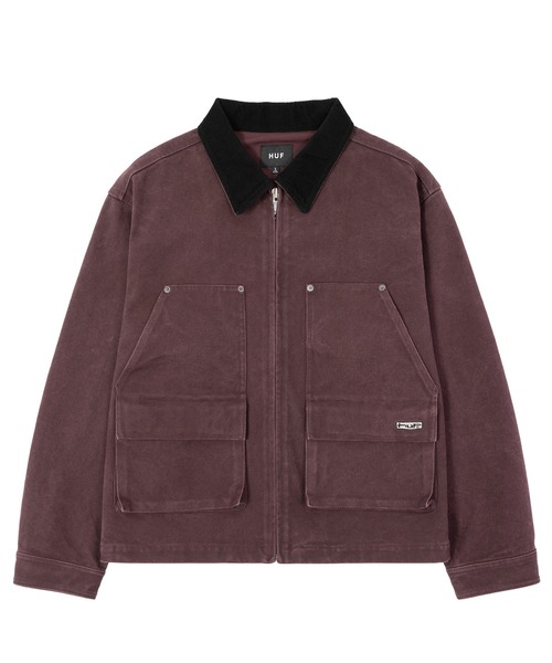 HUF（ハフ） ブルゾン アウター STRETCH LOGO CANVAS WORK JACKET