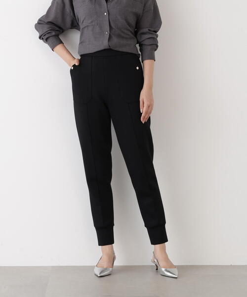 Pinky&Dianneパッチポケットジョガーパンツ36 PINKY&DIANNE（ピンキー アンド ダイアン） パンツ パッチポケット