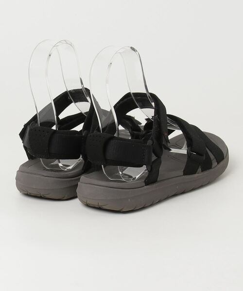「Teva」 フラットサンダル 24.0cm ブラック レディース_画像2