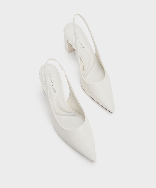 「CHARLES & KEITH」 ヒールサンダル 25cm ブラック レディース_画像7