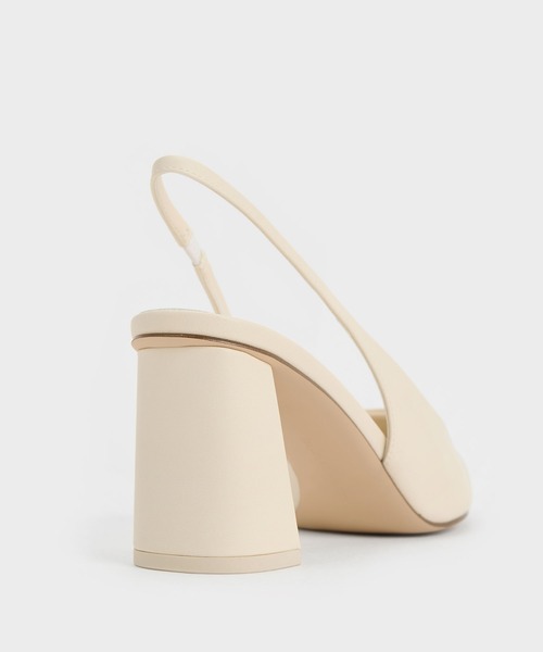 「CHARLES & KEITH」 ヒールサンダル 25cm ブラック レディース_画像9