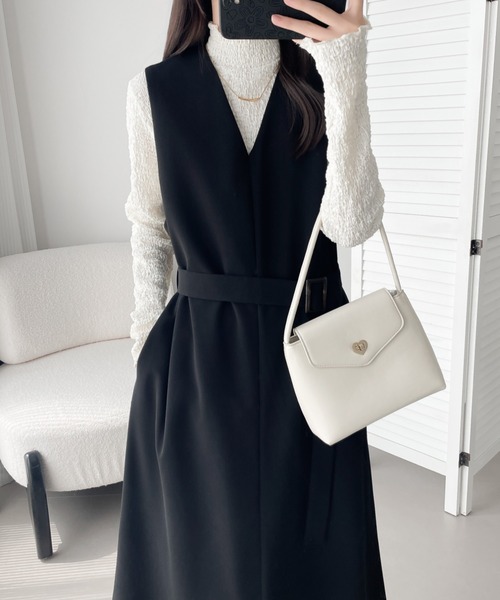 ABITOKYO（アビトーキョー） ジャンパースカート ウエストマークバック