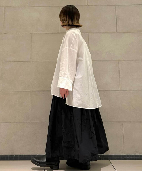 「JOURNAL STANDARD LUXE」 7分袖ブラウス FREE ブラック レディース