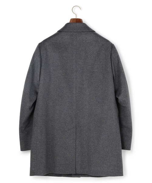 J PRESS メンズ　ウール100 コート　チャコール　美品 J.PRESS ウールカシミヤビーバーステンカラーコート