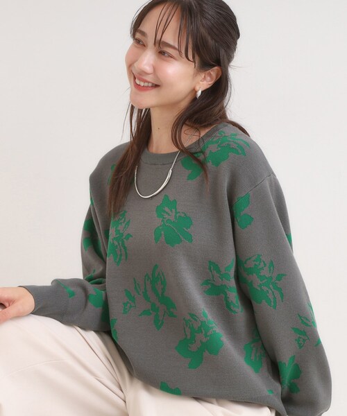 SHOO・LA・RUE（シューラルー） ニット セーター 「洗濯機可/毛玉レス