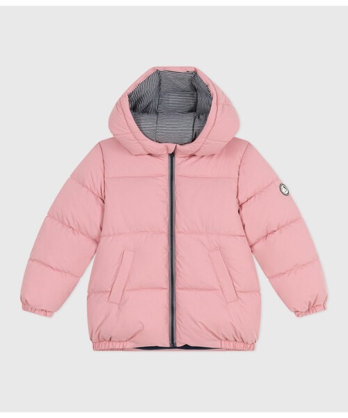 PETIT BATEAU（プチバトー） ダウン アウター 中綿入りフード