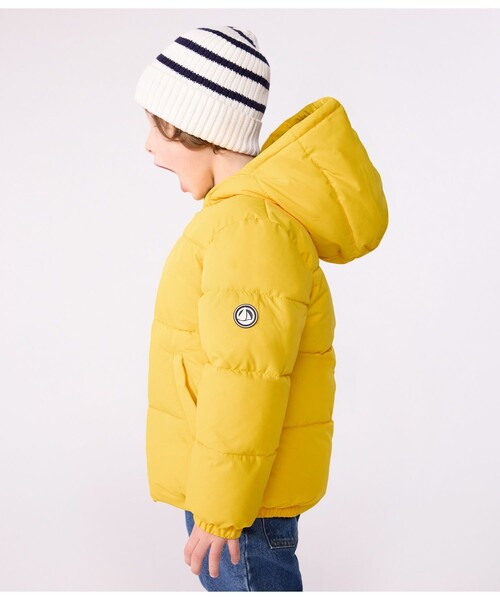 PETIT BATEAU（プチバトー） ダウン アウター 中綿入りフード