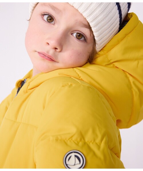 PETIT BATEAU（プチバトー） ダウン アウター 中綿入りフード