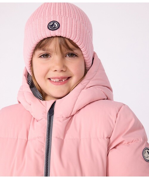 PETIT BATEAU（プチバトー） ダウン アウター 中綿入りフード