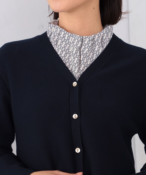 GALLORIA（ギャローリア） カーディガン ペプラムニットカーディガン