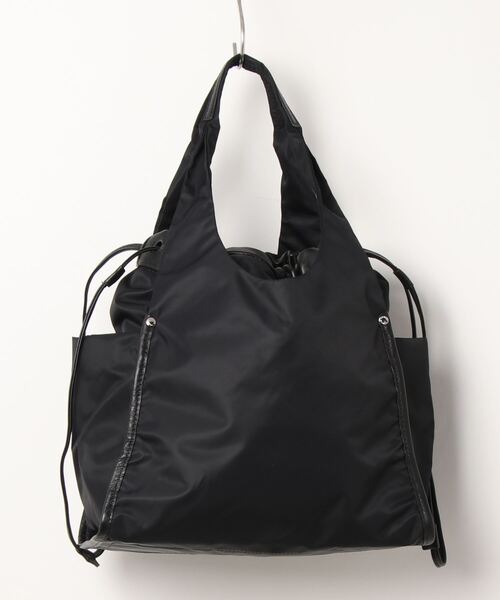 【未使用タグ付き】SOU・SOU by Y’SACCS ブラック バックパック セール】 <Y'SACCS vous et> フロントポケットショルダー （ショルダー