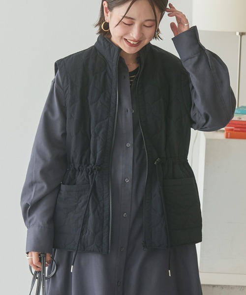 h　新品未使用　chimala キルティングベスト AMERICAN HOLIC（アメリカンホリック） ベスト ジレ ドロスト