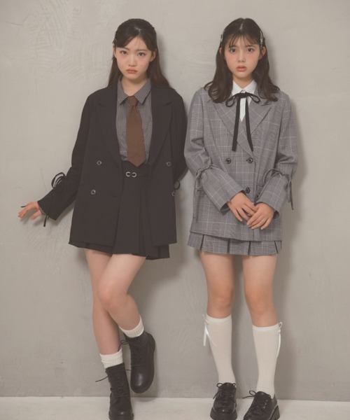 mittey　レピピアルマリオ　L160　スーツ　スカート　靴下付き mittey レピピアルマリオ L160 スーツ スカート 靴下付き 卒服2025