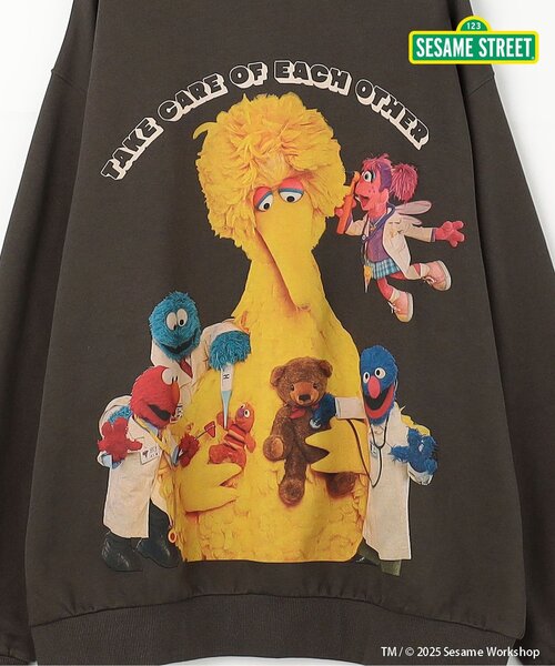 SESAME STREET（セサミストリート） トレーナー スウェット コラボ