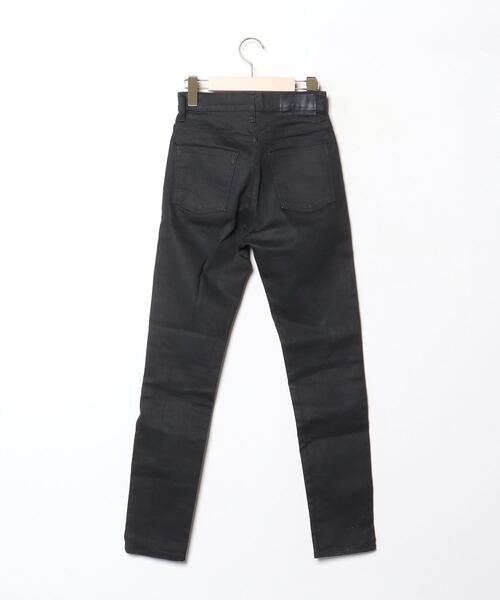 「JOHN LAWRENCE SULLIVAN」 スキニーデニムパンツ 6 ブラック レディース_画像2