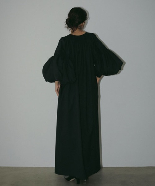 ETRE TOKYO（エトレトウキョウ） 長袖ワンピース M ベージュ