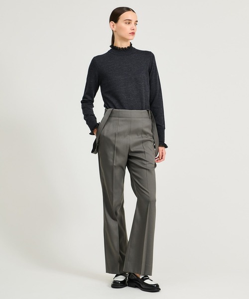 ESTNATION フリルネックニット ESTNATION（エストネーション）の「ESTNATION / フリルネックニット