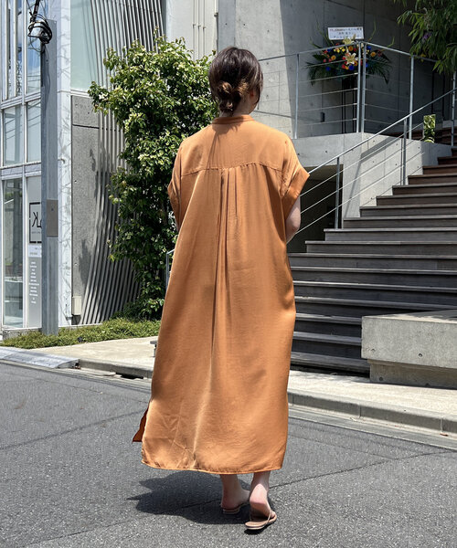「un dix cors」 ノースリーブワンピース FREE カーキ レディース_画像8