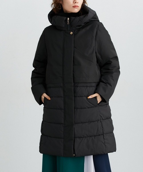 【未使用】SANYO ダッフルコート シルキーダッフル」「Silky duffel」soutiencollar（ステンカラー