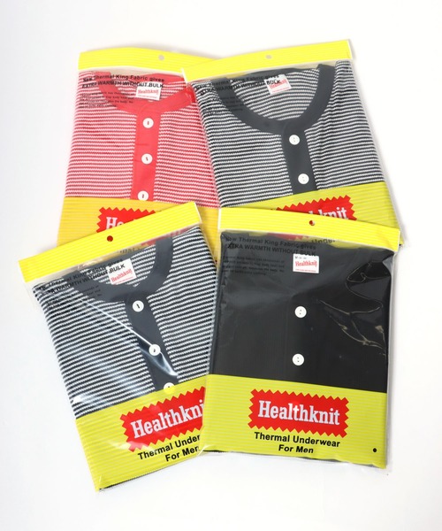 「Healthknit」 長袖カットソー L ブラック レディース_画像6