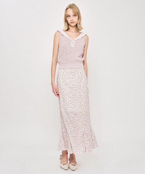 タグ付 DEICY ME COUTURE セーラーカラーｍｉｘポンポンニット LOOK BOOK_5
