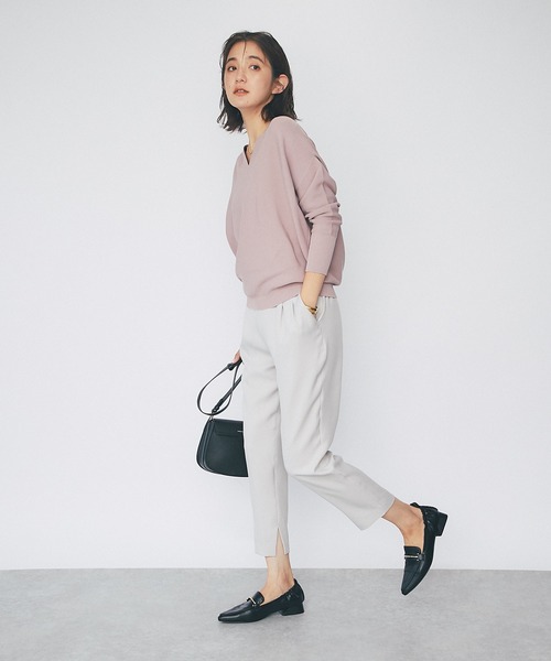 「RIVE DROITE」 長袖ニット FREE ピンク レディース_画像3