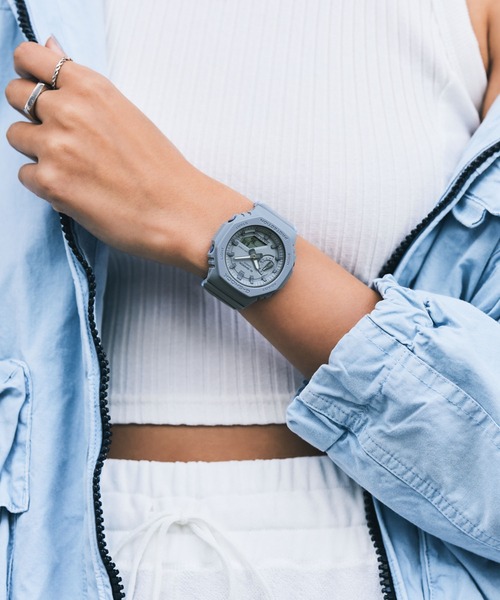 G-SHOCK 「G-SHOCK」 デジタル腕時計 FREE ライトブルー レディース