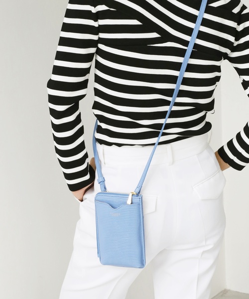 VIOLAd'ORO（ヴィオラドーロ） ショルダーバッグ FREE サックスブルー