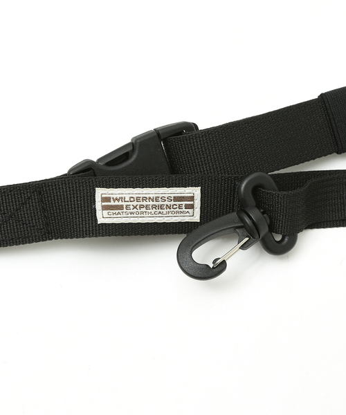 「WILDERNESS EXPERIENCE」 ショルダーバッグ フリー ブラック メンズ_画像8