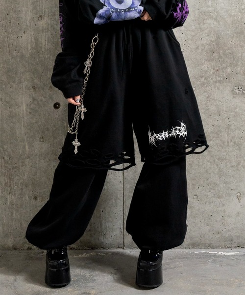 Amilige（アミリージュ） スウェットパンツ ジャージ ウォレット