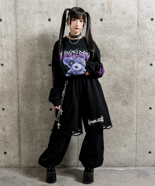 Amilige（アミリージュ） スウェットパンツ ジャージ ウォレット