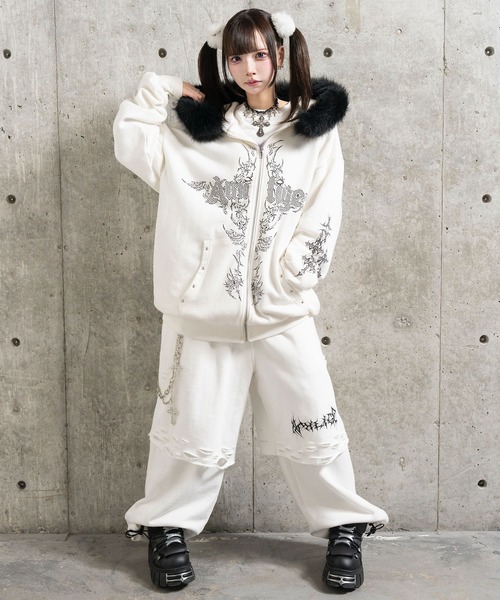 Amilige（アミリージュ） スウェットパンツ ジャージ ウォレット