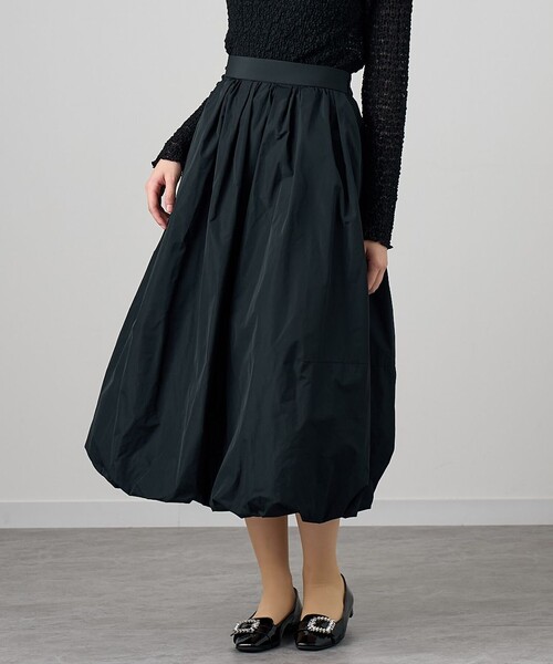 ANAYI（アナイ）の「シルクコットンローンプリーツスカート（スカート