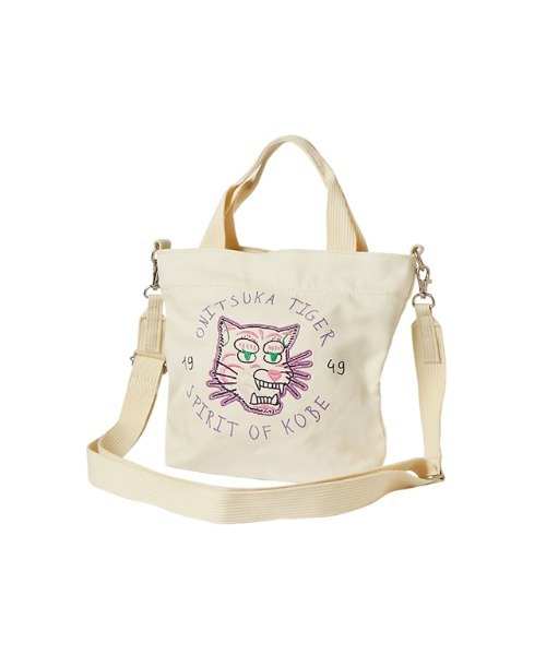 Onitsuka Tiger（オニツカタイガー） 2WAYバッグ OS オフホワイト