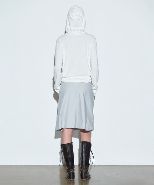 「SCULPTOR」 スカート MEDIUM グレー レディース_画像4