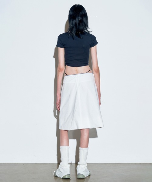 「SCULPTOR」 スカート MEDIUM グレー レディース_画像8