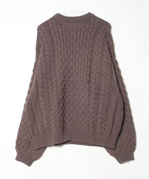 epnok 長袖ニット MEDIUM モカ メンズ : ZOZOTOWN Yahoo!店 - 通販