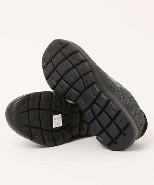 「SKECHERS」 ローカットスニーカー 26.5cm ブラック メンズ_画像3