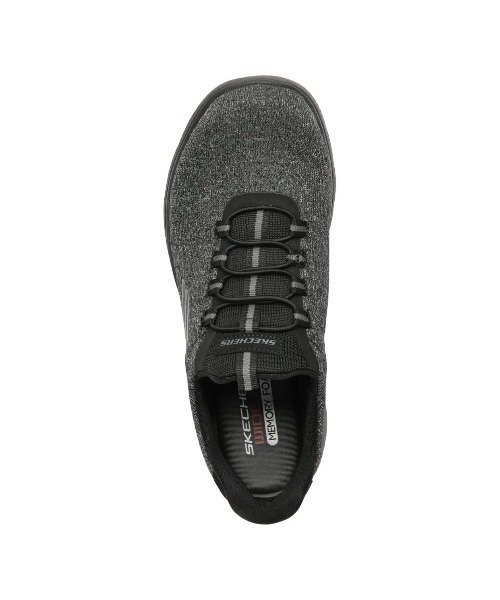 「SKECHERS」 ローカットスニーカー 26.5cm ブラック メンズ_画像9