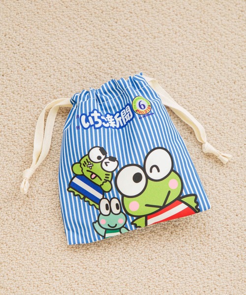 Me%（ミィパーセント） ポーチ 「いちご新聞」巾着ポーチ 602823