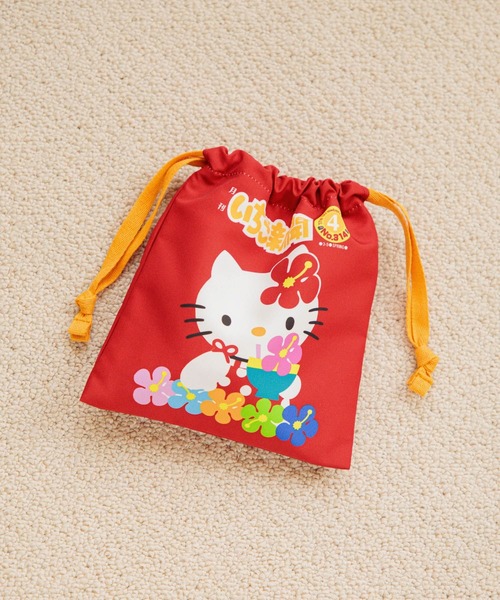 Me%（ミィパーセント） ポーチ 「いちご新聞」巾着ポーチ 602823