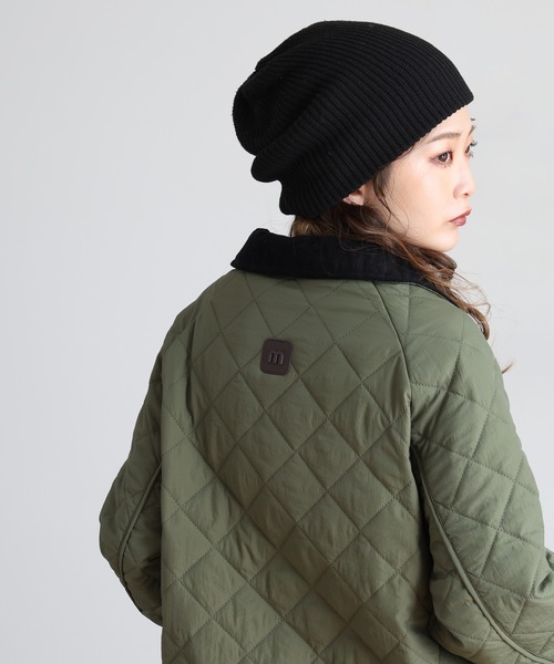 RME. ブルゾン アウター コーデュロイ襟キルティングジャケット