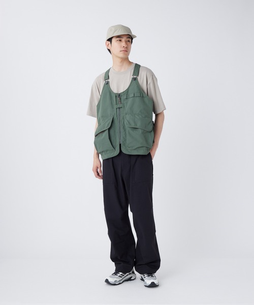 ベスト ジレ Snow Peak / TAKIBI Ripstop Vest リップストップベスト 難燃 メンズ レディースの画像