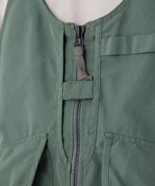 ベスト ジレ Snow Peak / TAKIBI Ripstop Vest リップストップベスト 難燃 メンズ レディースの画像
