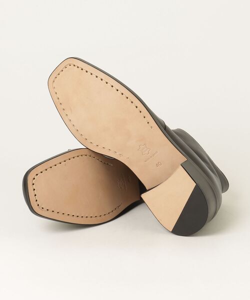 ブーツ 「PADRONE/パドローネ」BL SQUARE SIDE ZIP BOOTS メンズの画像
